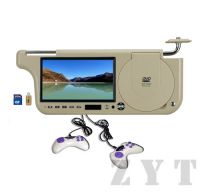 Wholesale 7" Sun Visor Car TFT-LCD Monitor With TV, Game Funtion