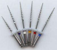NiTi Dental Multi-Taper Files (crown-down technic)