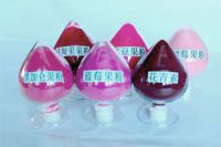 Raspberry fruit juice powder