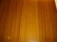 Teak wood flooring