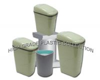 Plastic infrared trash can