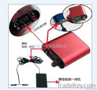 LED Tattoo Power Supply&Footswitch&Clip Cord