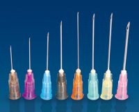 Sterile hypodermic needle for single use