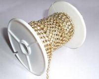 rhinestone cup chain