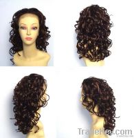 weaving, hair piece, wig, half wig, drawstring, clip hair