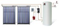 split pressurized solar water heater