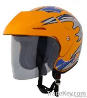 Open face helmet