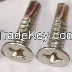 SS304 Phillips Flat Head Drilling Screw