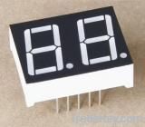 led 7 segment display red 2 digits common anode