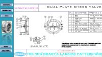 DUAL PLATE CHECK VALVE