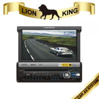 7"TFT, 1DIN CAR DVD with MP4/DVD/DIVX/VCD/MP3/WMA/CD player