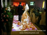 Interactive Floor/Wall system(effect of Wedding)