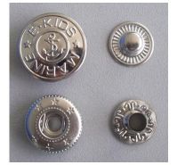 single cap snap buttons