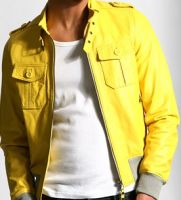 Sheepskin Yellow Jacket