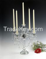 crystal candleholder