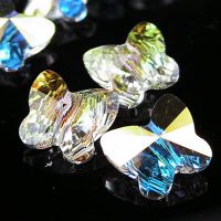 6754 Purple Crystal Butterfly-Crystal Jewelry Bead
