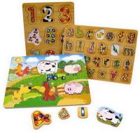 Wooden Jigsaw Set