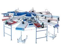 Automatic Multi-color Screen Printing Machine for T shirt printing