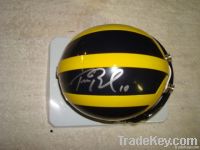 Tom Brady Signed Michigan Mini Helmet