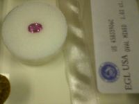 CERTIFIED PINK SAPPHIRE 1.02ct