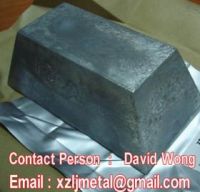 Antimony Ingot 99.65%, 99.85%, 99.90% Sb2o3