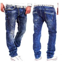 High quality wholesale designers custom vintage blue stretchy destroyed ripped skinny patchwork denim jeans