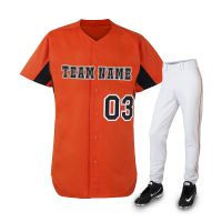 Wholesale Sublimated Baseball Jersey Tee Shirts Stars Striped Design Baseball Jersey Custom Team Club Baseball Jerseys