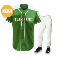 Customized High Quality Baseball Jersey Quick Drying Deodorant Breathable Recyclable Polyester Mesh Fabric Baseball Jersey