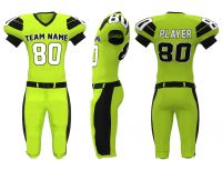 New Style Best High Quality American Football Uniform Sets Full Customized Logo Printed American Football Uniforms