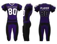 ODM Wholesale Unique Quality Customized American Football Uniform Team 100% polyester American Football Uniform