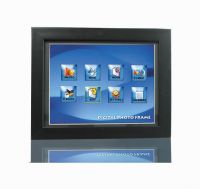 12.1" TFT LCD digital photo frame with wood case