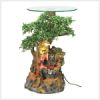 bonsai forest accent table fountain