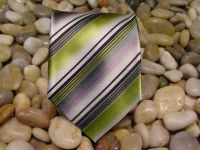 Silk woven necktie