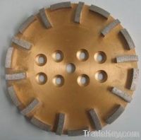 Silver welded grinding wheel