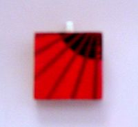 Handmade Tile Pendant