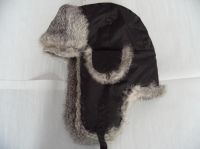 rabbit fur hat