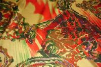 silk satin fabric , silk scarf , silk charmeuse , women's dress