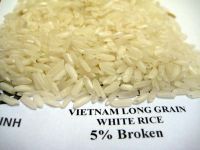 Vietnam White Long Grain Rice 5%, 15%, 25% broken