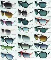 Plastic sunglasses
