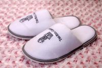 hotel slipper, velour slipper, disposable slipper