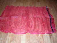 Red Baler with Black Drawstring