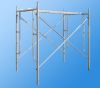 Steel scaffolding