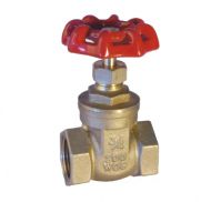 J2003  brass gate valve , PN20, FxF