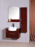 Solid Wood Bathroom Cabinet (XD-7011)