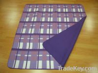 complex printed fleece blanket, air blanket