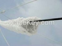 nano anti ice coating for high tension line