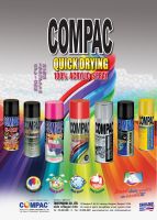 COMPAC  ACRYLIC SPRAY PAINT by Compac paints