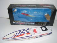 R/C boat and accessories     Motor bicycle