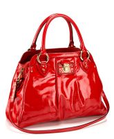 Red Totes with long handle strap A1006