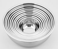 stainless steel mixing bowl